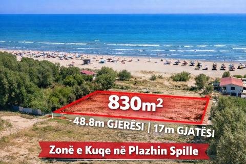 Shitet Tokë – Vijë e 1 Bregdetare në Plazhin e Spilles 